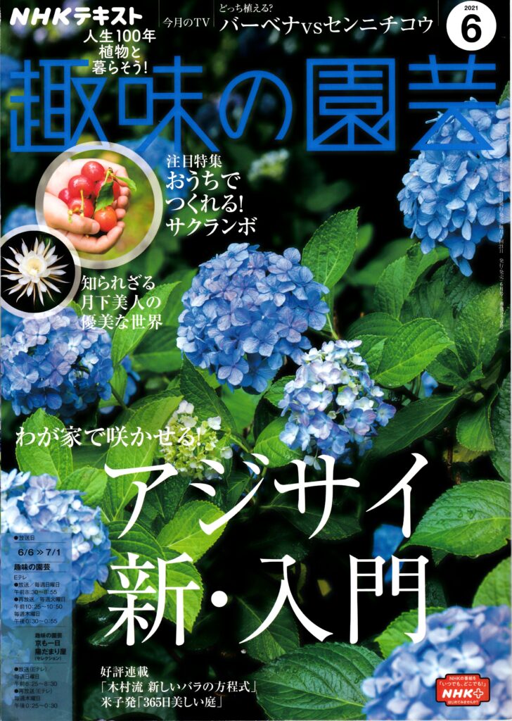 Nhk趣味の園芸 6月号掲載と6月13日 日 Tv放送のご案内 愛知県の庭 エクステリア 豊田ガーデン